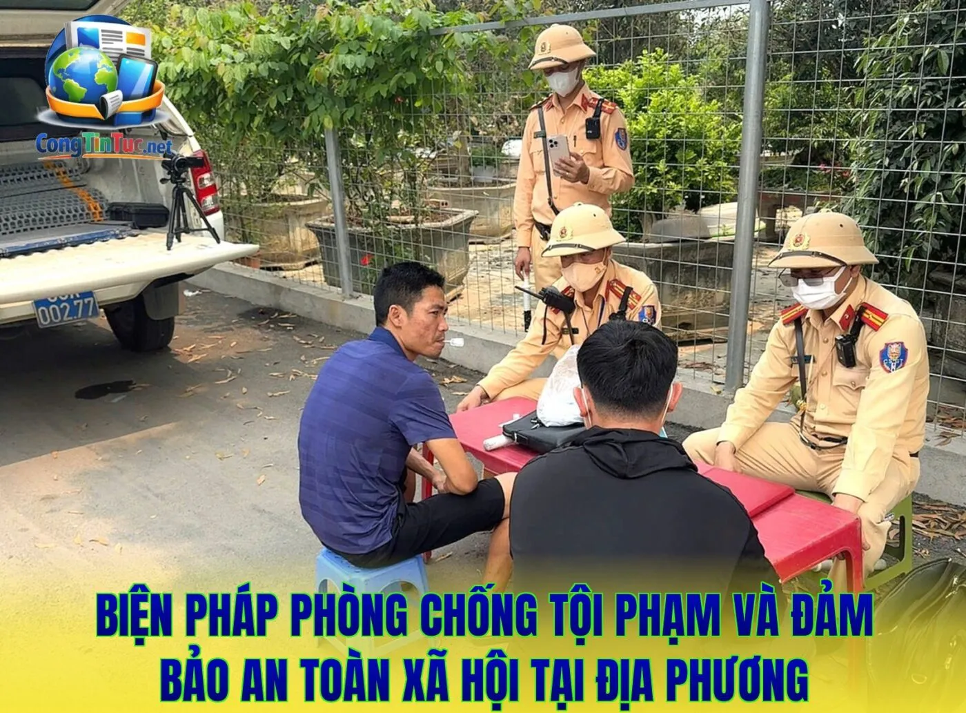 Biện pháp phòng chống tội phạm và đảm bảo an toàn xã hội tại địa phương