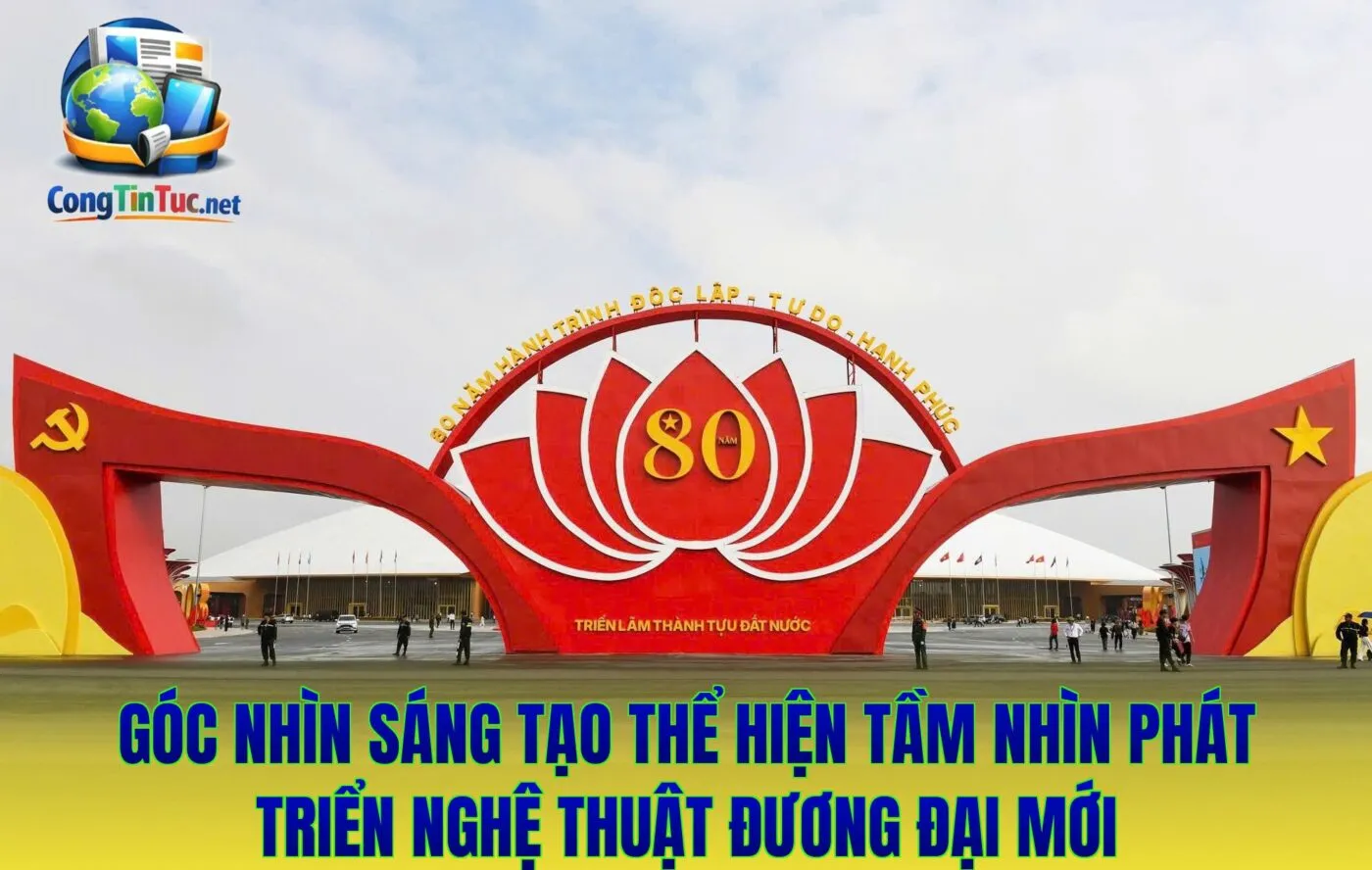Góc nhìn sáng tạo thể hiện tầm nhìn phát triển nghệ thuật đương đại mới