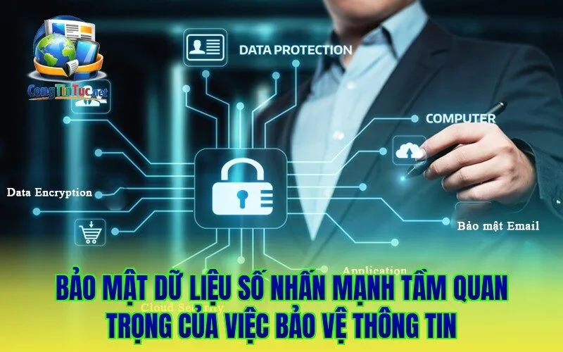 Bảo mật dữ liệu số nhấn mạnh tầm quan trọng của việc bảo vệ thông tin