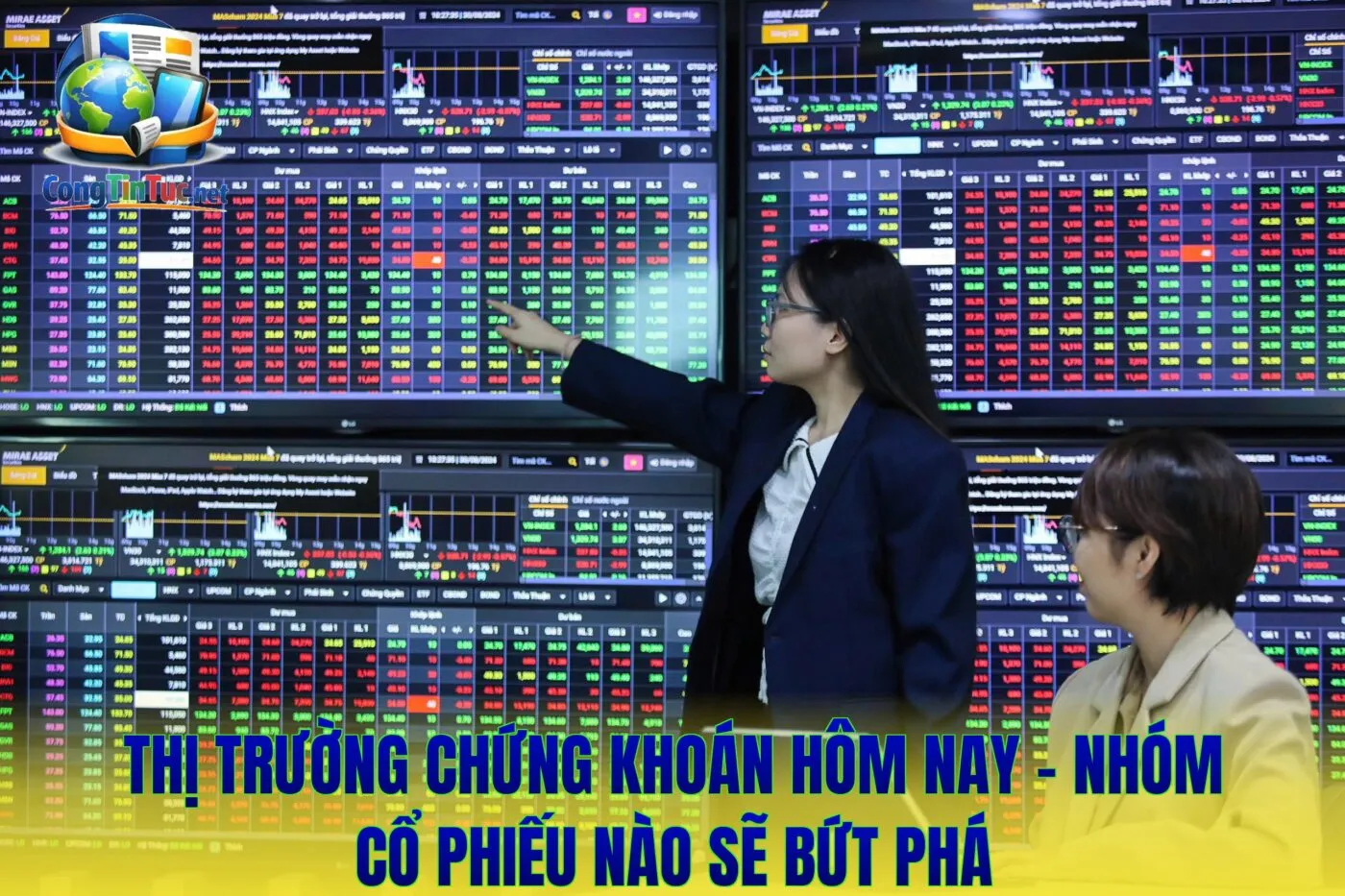 Thị Trường Chứng Khoán Hôm Nay - Nhóm Cổ Phiếu Nào Sẽ Bứt Phá