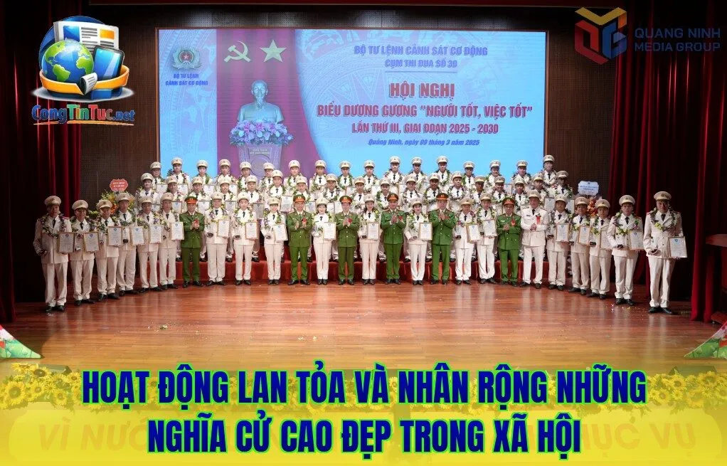 Hoạt động lan tỏa và nhân rộng những nghĩa cử cao đẹp trong xã hội