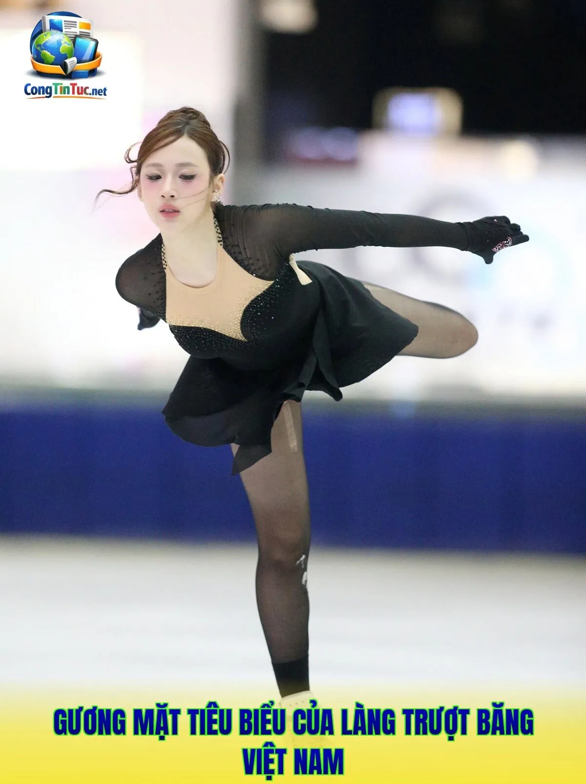 Gương mặt tiêu biểu của làng trượt băng Việt Nam