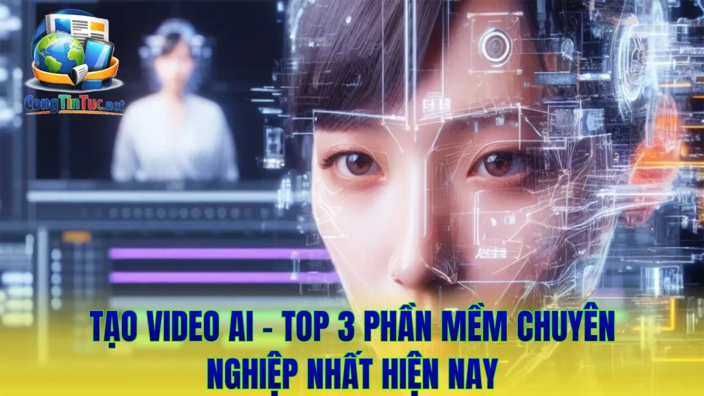 Tạo Video AI - Top 3 Phần Mềm Chuyên Nghiệp Nhất Hiện Nay