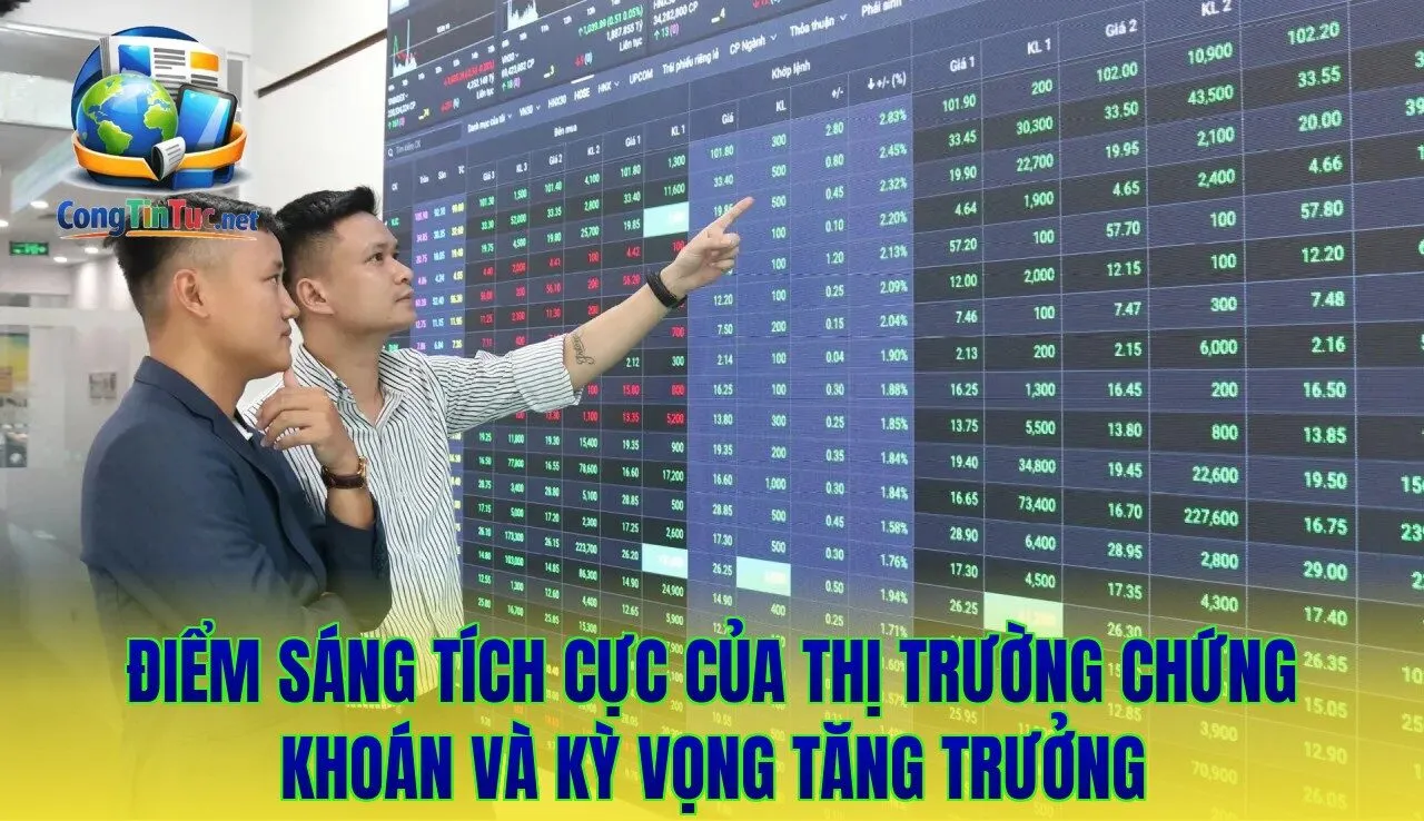 Điểm sáng tích cực của thị trường chứng khoán và kỳ vọng tăng trưởng